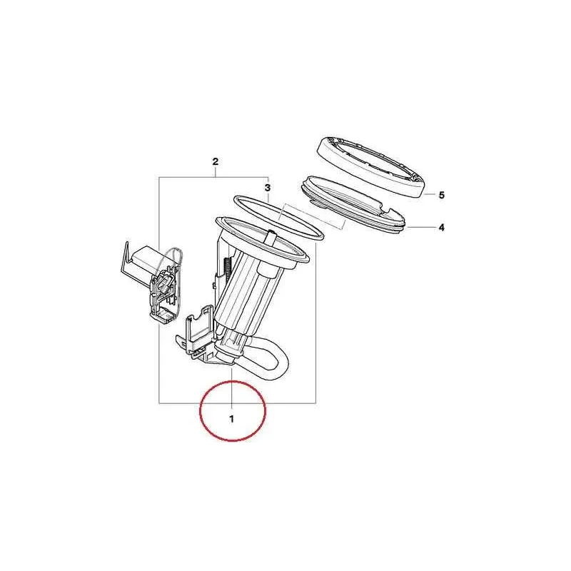 Pompe carburant immergee