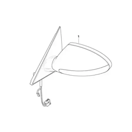 Retroviseur droit bmw serie 5 e60/e61