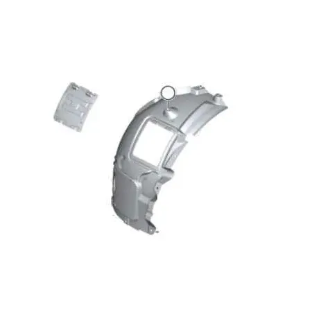 Pare-boue aile avant gauche