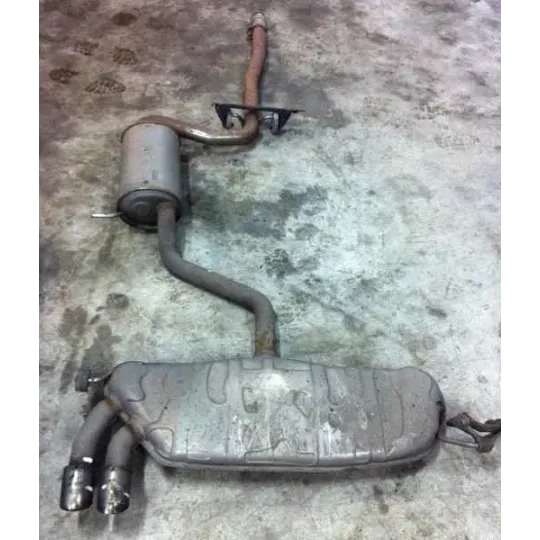 Silencieux Arrière Complet Pour Audi A3 Berline 3/5 Portes 1.9D 2.0 (2003-2008) - Marque BFC - Neuf