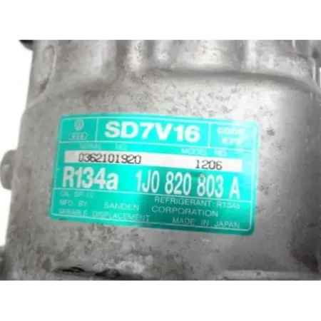 Compresseur climatisation volkswagen golf 4 iv