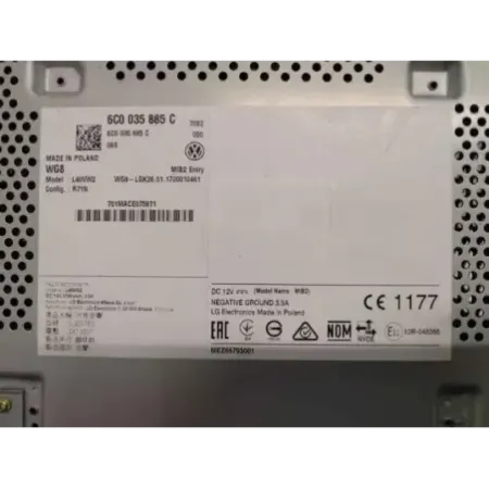 Autoradio volkswagen polo 6r/6c v