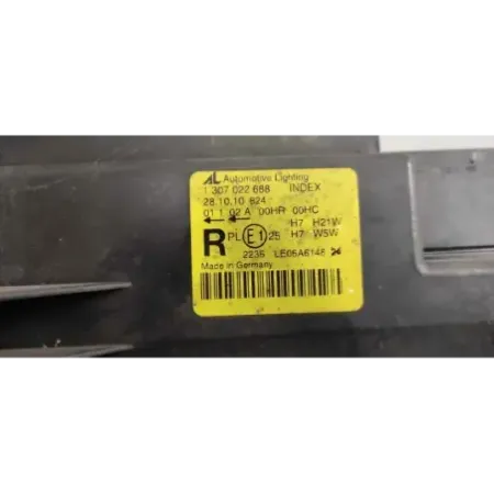 Phare droit volkswagen touran 1t