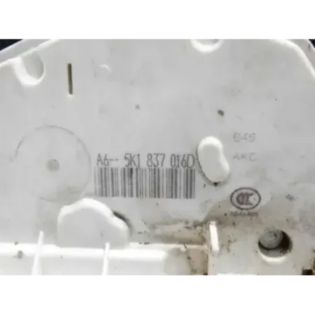 Serrure porte avant droit volkswagen golf 6 vi