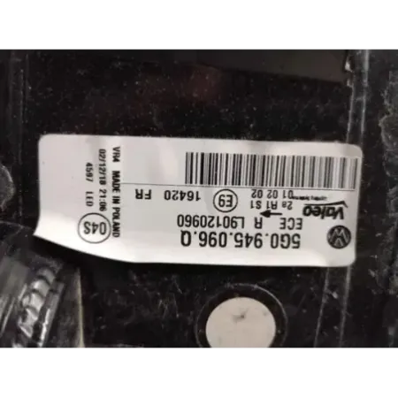 Feu arriere droit volkswagen golf 7 vii