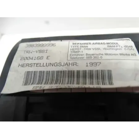 Airbag tableau de bord