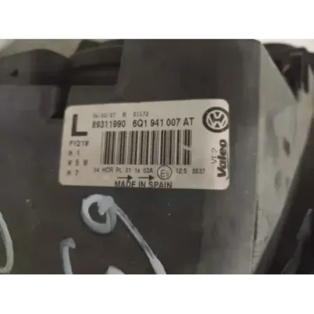 Phare gauche volkswagen polo 9n iv