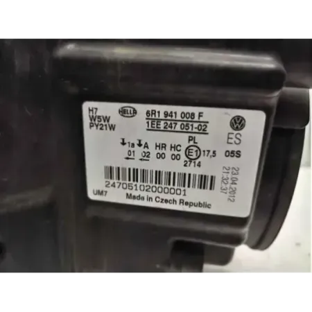 Phare droit volkswagen polo 6r/6c v