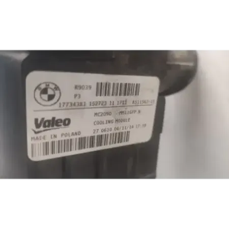 Bloc radiateur bmw serie 1 f20/f21