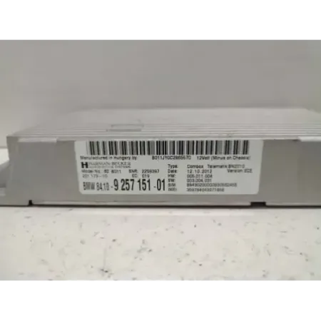 Calculateur telematique multimedia bmw serie 1 f20/f21