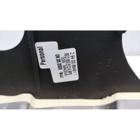 Coquille colonne direction