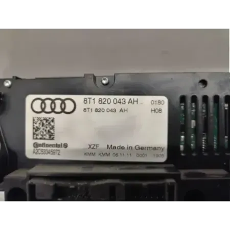 Commande climatisation