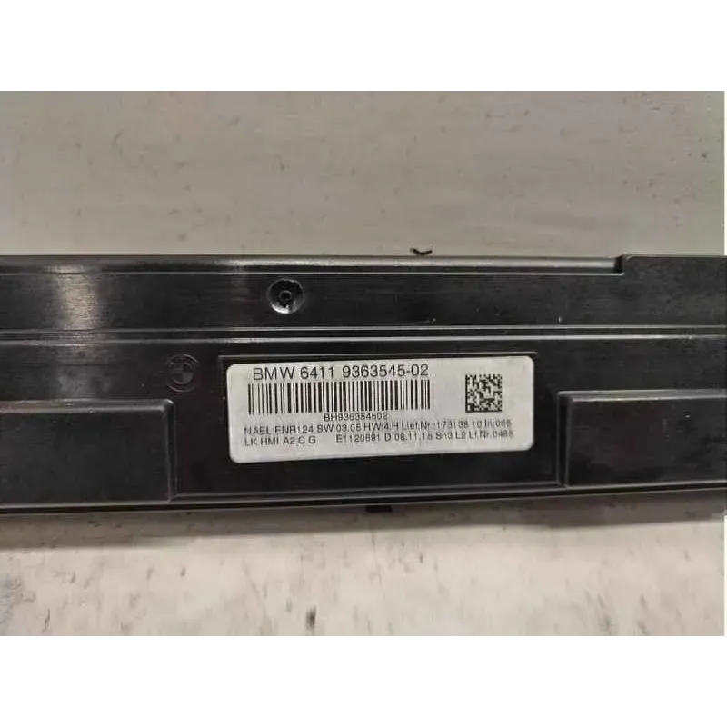 Commande climatisation bmw serie 1 f20/f21