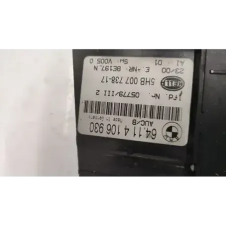 Commande climatisation bmw serie 3 e46