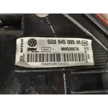Feu arriere gauche volkswagen golf 7