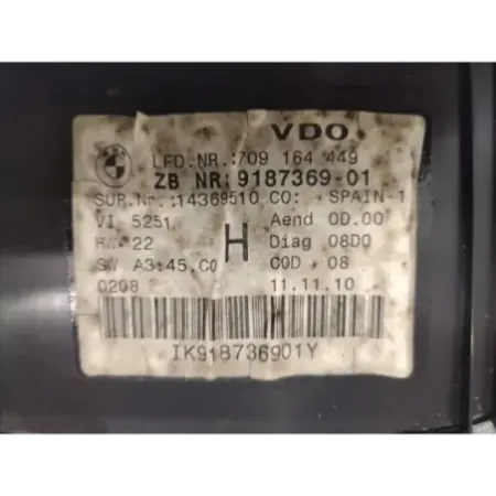 Compteur bmw x1 e84