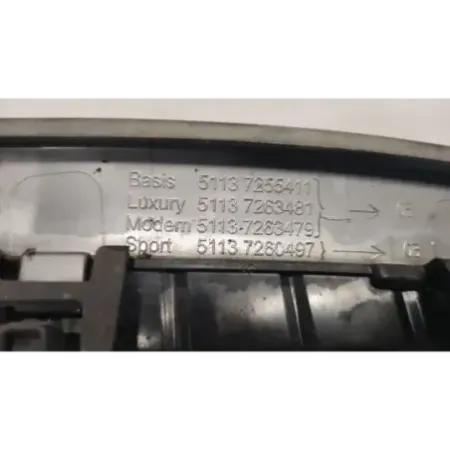 Calandre gauche bmw serie 3 f30/f31