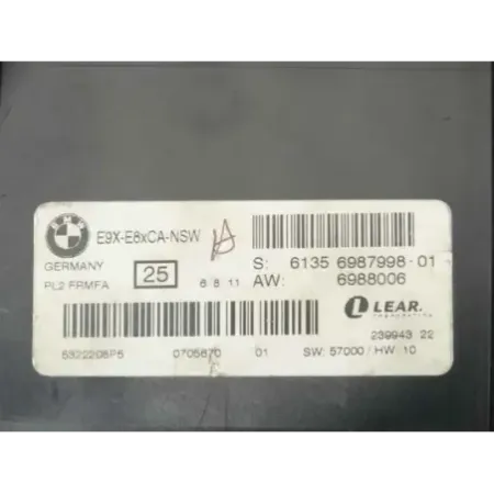 Module de plancher, habitacle, confort bmw serie 3 e90/e91