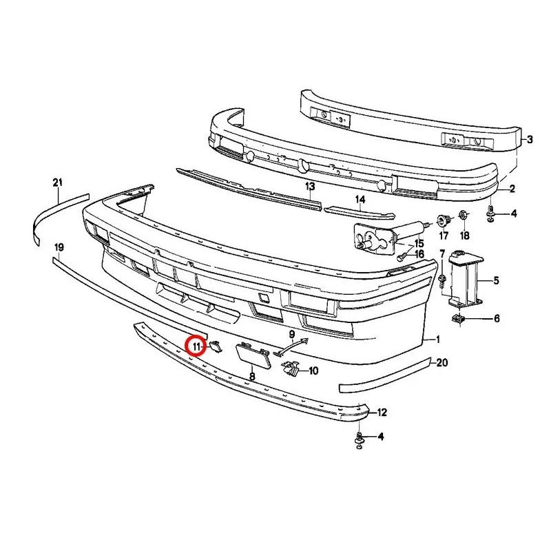 Cache anneau de remorquage