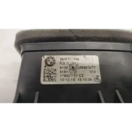 Grille aeration centrale avant bmw serie 2 f45/f46