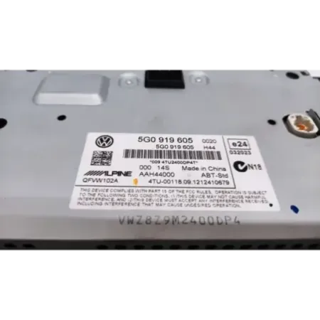 Ecran multimedia volkswagen golf 7