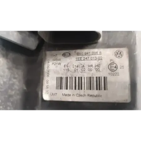 Phare droit volkswagen golf plus