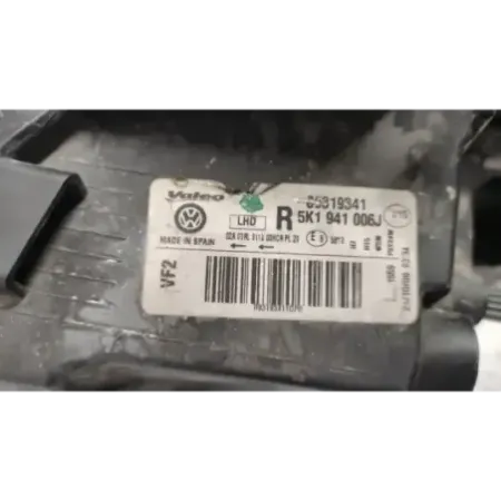 Phare droit volkswagen golf 6 vi