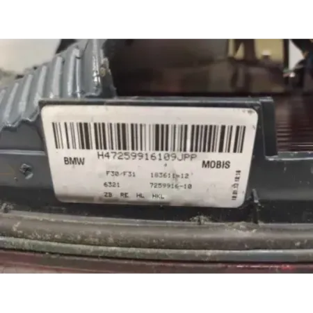 Feu arriere interieur droit bmw serie 3 f30/f31