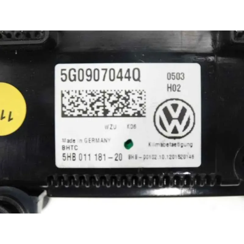 Commande climatisation volkswagen golf 7 vii