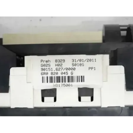 Commande climatisation volkswagen polo 6r/6c v