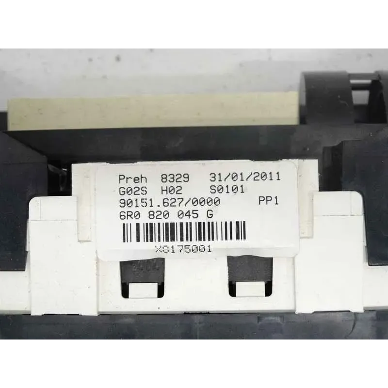 Commande climatisation volkswagen polo 6r/6c v