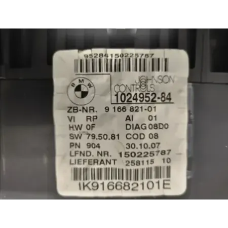 Compteur bmw serie 1 e87/e81