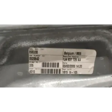 Mecanisme + moteur de leve-glace avant gauche volkswagen golf