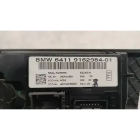 Commande climatisation bmw serie 3 e92/e93