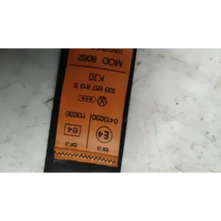 Ceinture centrale arriere volkswagen golf 1 i