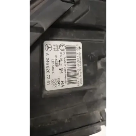 Phare droit mercedes classe