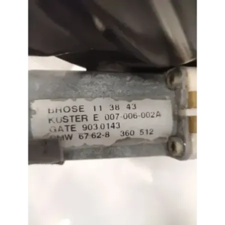 Mecanisme + moteur de leve-glace arriere gauche bmw serie 5 e39