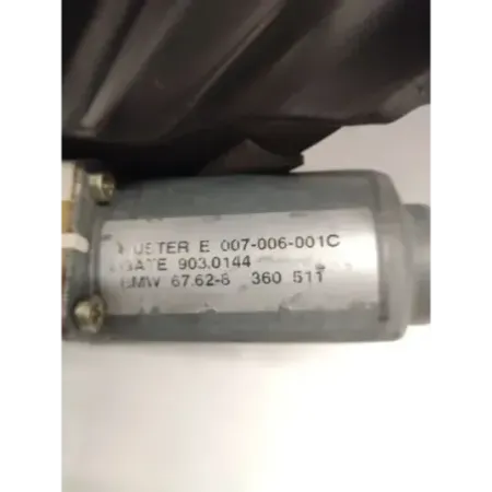 Mecanisme + moteur de leve-glace arriere droite bmw serie 5 e39