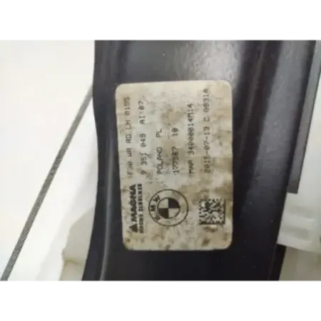 Mecanisme + moteur de leve-glace arriere gauche bmw serie 3 f30/f31