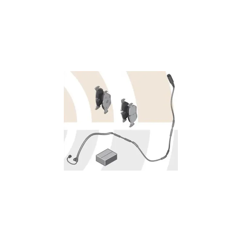 Plaquette frein arriere