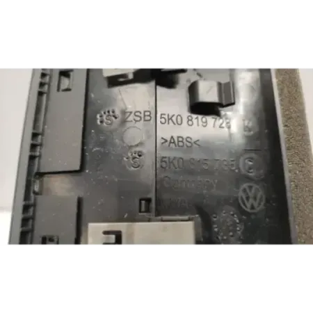 Grille aeration centrale avant volkswagen golf 6 vi