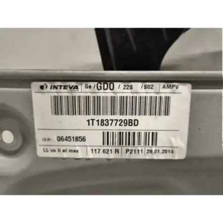 Leve-vitre avant gauche volkswagen touran 1t