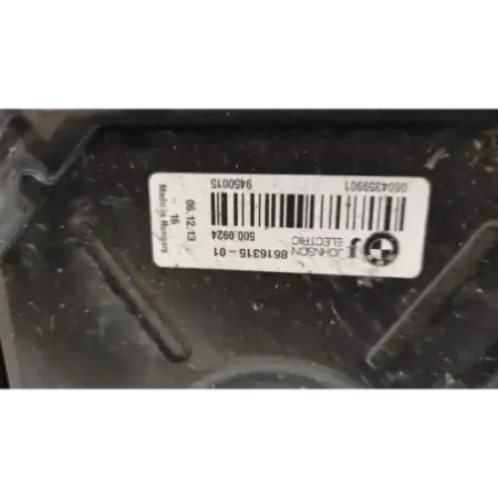 Ventilateur de refroidissement bmw serie 3 f30/f31