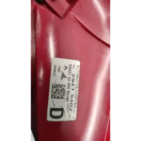 Feu arriere droit renault clio 3 iii