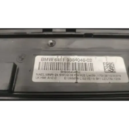 Commande climatisation bmw serie 1 f20/f21