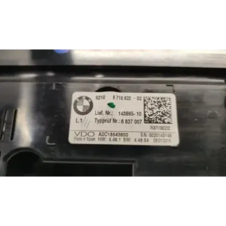 Compteur bmw serie 1 f20/f21