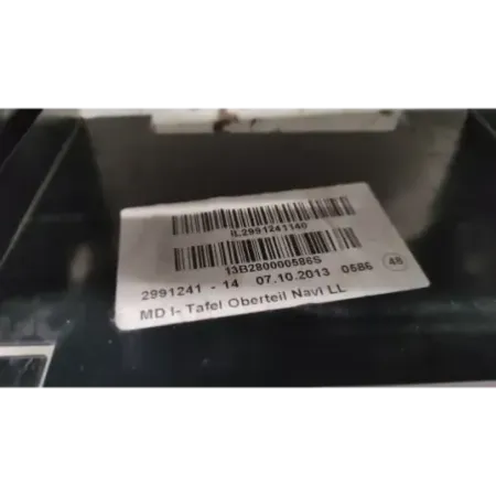 Planche de bord bmw x1 e84