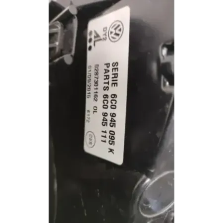 Feu arriere gauche volkswagen polo 6r/6c v