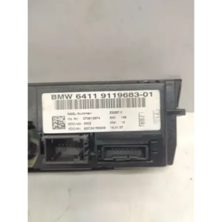 Commande climatisation bmw serie 1 e87/e81