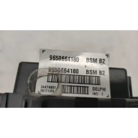 Boite a fusibles peugeot 307